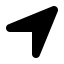 Font Awesome Location Arrow icon