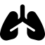 Font Awesome Lungs icon