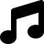 Font Awesome Music icon