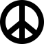 Font Awesome Peace icon
