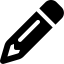 Font Awesome Pencil icon