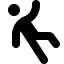 Font Awesome Person Falling icon