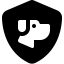 Font Awesome Shield Dog icon