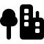 Font Awesome Tree City icon