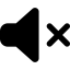 Font Awesome Volume Xmark icon