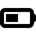 FontAwesome-Battery-Half icon