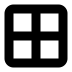 FontAwesome-Border-All icon