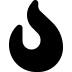 FontAwesome-Fire-Flame-Curved icon