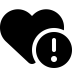 FontAwesome-Heart-Circle-Exclamation icon