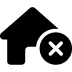 FontAwesome-House-Circle-Xmark icon