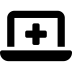 FontAwesome-Laptop-Medical icon