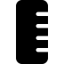 FontAwesome-Ruler-Vertical icon