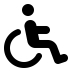FontAwesome-Wheelchair icon