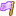 Flag purple icon