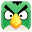 Green bird icon