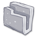 Folder gray icon