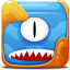 Blue block icon