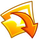 Folder downloads icon