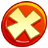 Button cancel icon