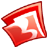 Folder-red icon