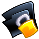 Folder lock icon