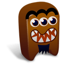Brown creature icon