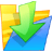 Folder-down icon