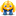 Yellow monster icon