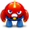 Red-monster-angry icon