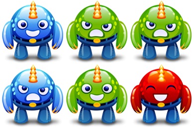 Cute Monsters Icons