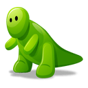 Dino green icon
