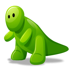Dino green icon