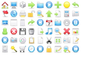 Essential Toolbar Icons