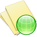 Documents-yellow-web icon