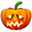 Halloween sad icon