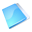 Folder-close-blue icon