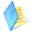 Folder-documents-blue icon