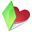 Folder-favorits-green icon