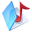 Folder-music-blue icon