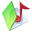 Folder-music-green icon
