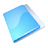 Folder-close-blue icon