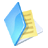 Folder-documents-blue icon