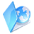 Folder-web-blue icon