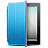 iPad Black blue cover icon
