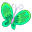 Green-Butterfly icon