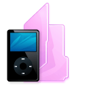 Folder ipod black icon