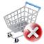 Shop-cart-exclude icon