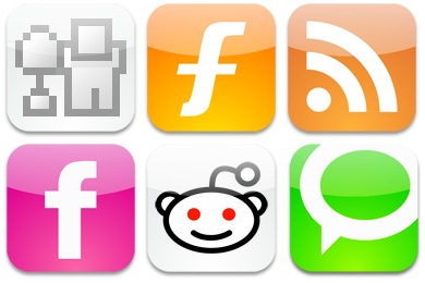 Social Bookmark Icons Social Bookmark Icons