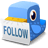 Bird-follow icon