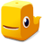 Orange-whale icon
